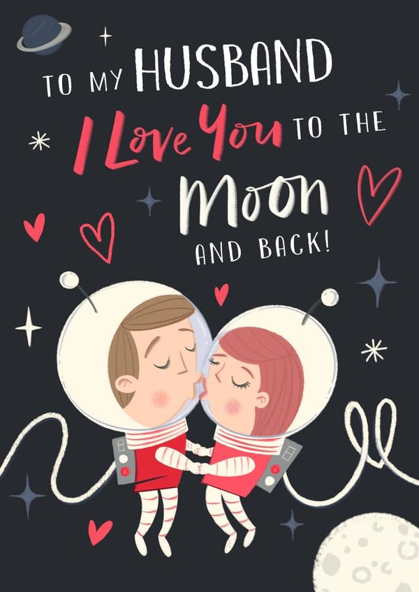 Valentine's Day - Anniversary - Husband - Cute - Funny created by Dalia Clark Design