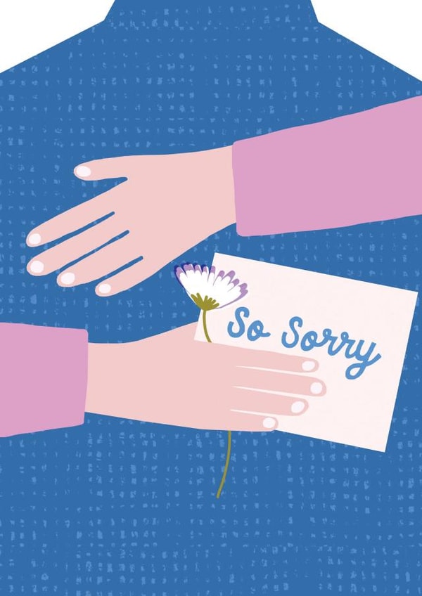 Hug sympathy or condolences card created by Francesca Iannaccone