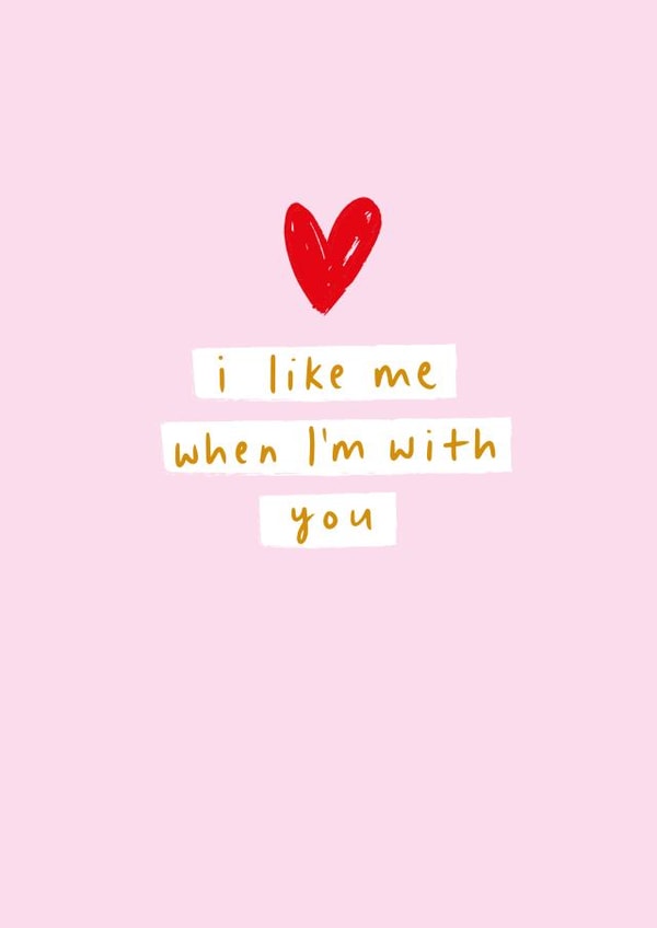 Cute Valentines Card For Significant Other – Partner Valentines – I ...