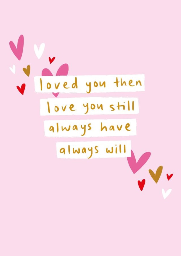 Cute Valentines Card For Significant Other – Love You – Anniversary ...