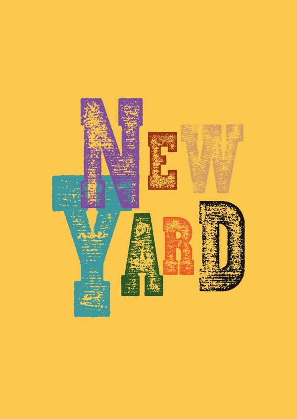 Modern New Home Card for friends and family created by New Maroons