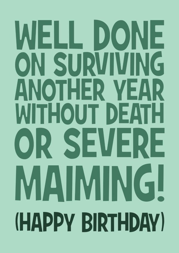 Birthday Maiming created by TyoSolo