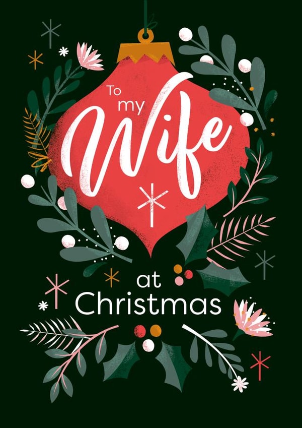 To my Wife at Christmas created by Neil Clark
