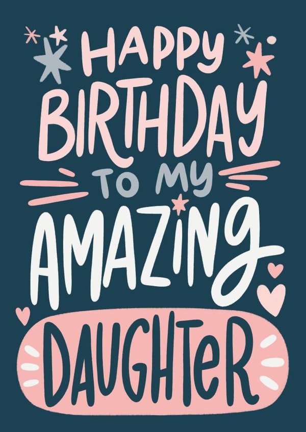 Happy Birthday to my amazing daughter created by Natalia Gonzalez