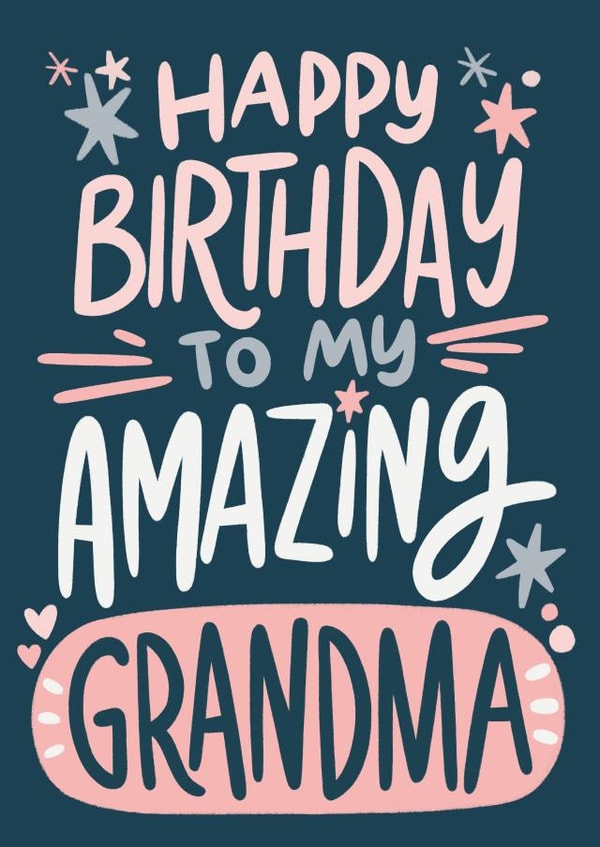 Happy Birthday to my amazing grandma created by Natalia Gonzalez