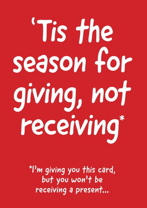 'Tis the season for giving created by Cards Ink