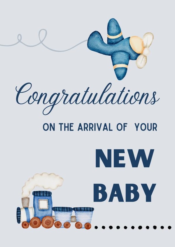 New Baby Congratulations - Toys - Toy Story - Baby Boy created by Party Planning Committee