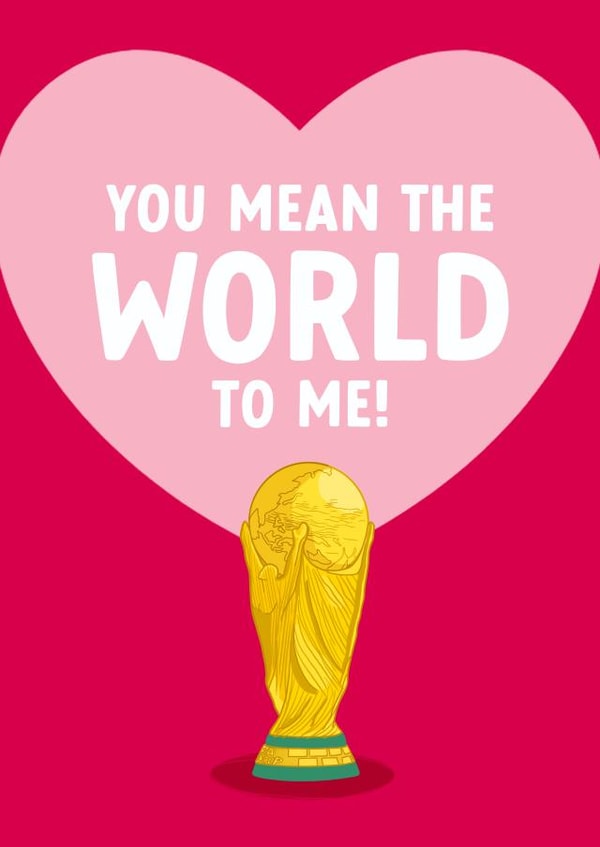 Funny Football World Cup Anniversary Card created by The Cake Thief