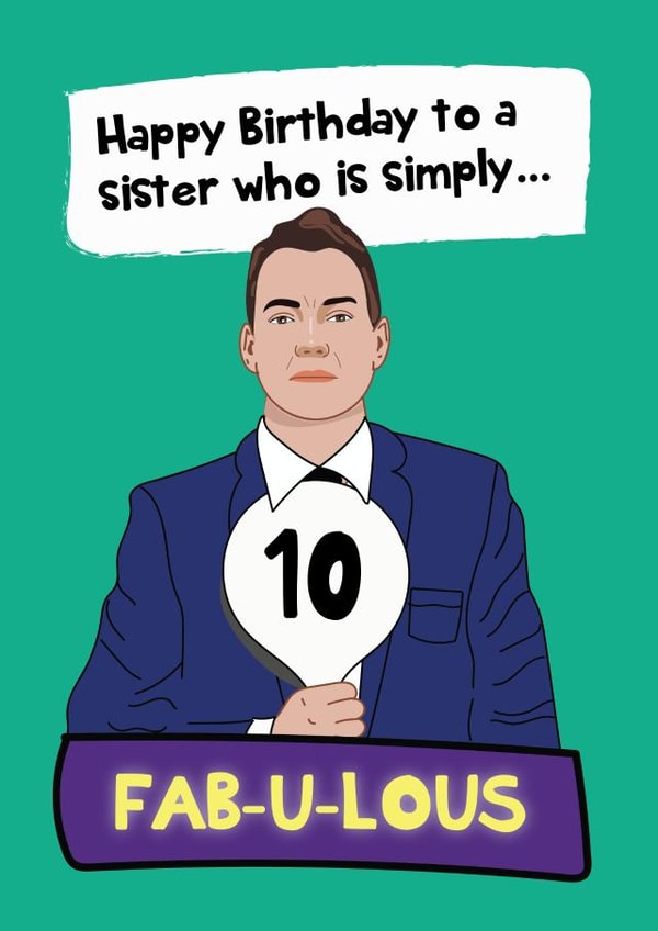 Fabulous Sister Birthday created by @Laura Lonsdale Designs