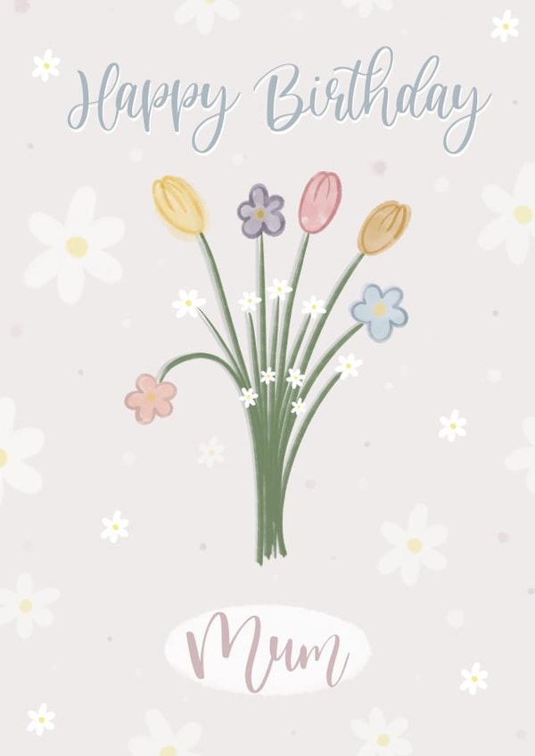 Happy Birthday Mum! created by Scribble + Print Co