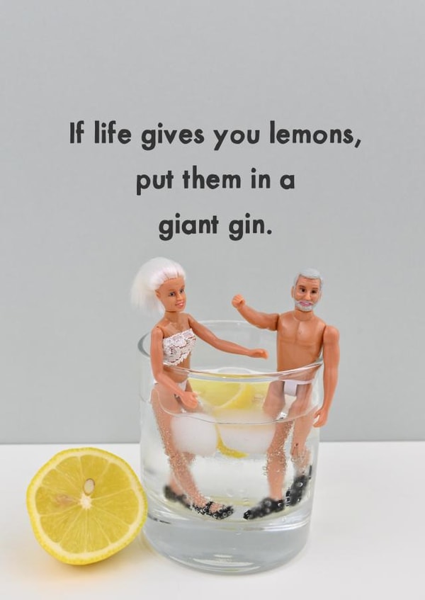 Life lemons created by Bold & Bright Cards