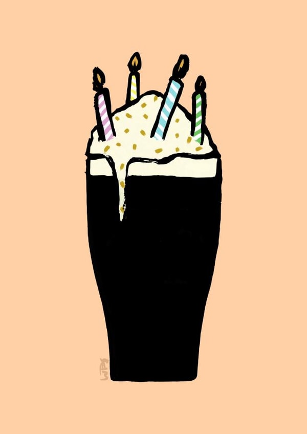 Birthday pint or birthday cake? created by When Pigs Swim