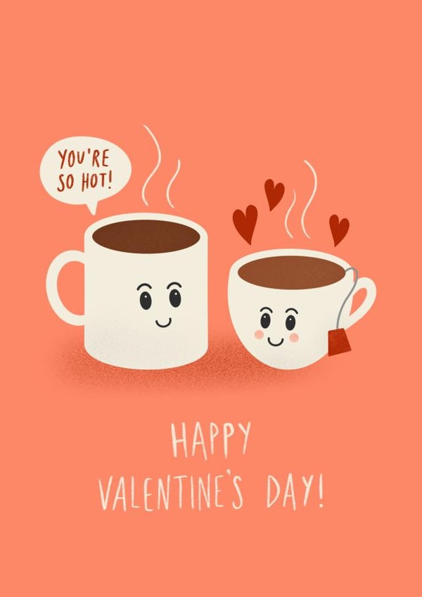 Cute Valentine's Day Card for Significant Other – You're So Hot | thortful