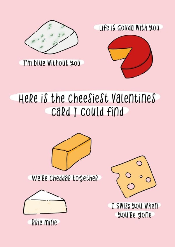 Cute, funny anniversary or Valentine's day card for your significant other created by Deadpixel