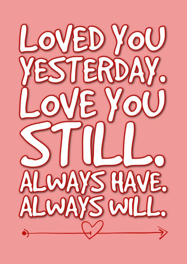 Cute Valentines Day Card - Heartfelt for Significant Other - Love ...