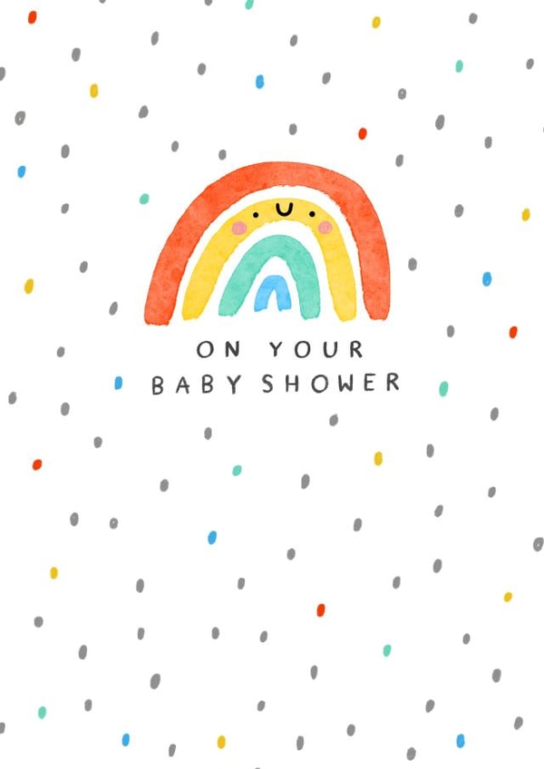 On your baby shower created by Jess Moorhouse