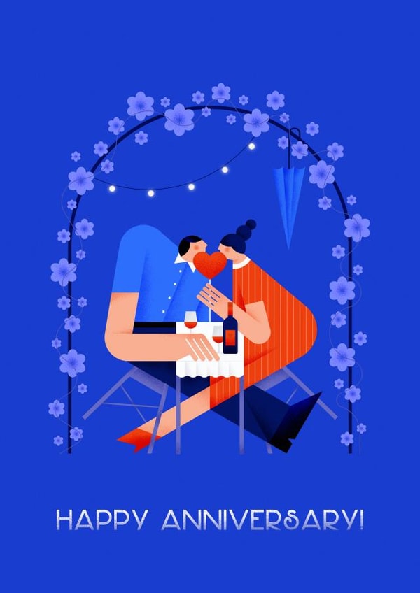 Cute Anniversary Card! created by Tanya Korniichuk