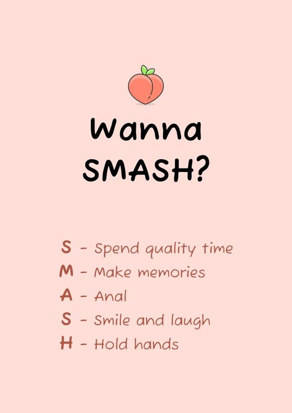 Wanna Smash? π created by Nerios