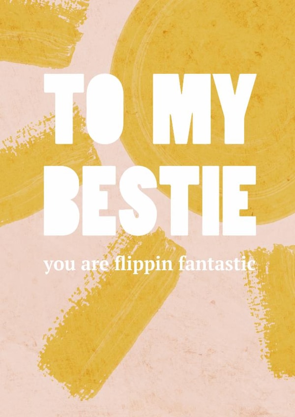 Fun Best Friend Card - Amazing Friend - Bestie Card - Universal Card created by @hollielonglanddesigns