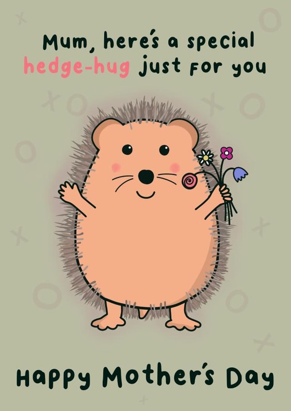 Mother’s Day - Mum - A special hedge-hug created by The Northern Bird