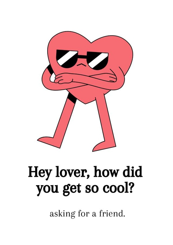 Hey Cool Lover created by YA DSGN