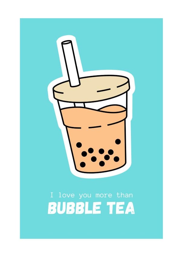 Bubble Tea Lover created by YA DSGN