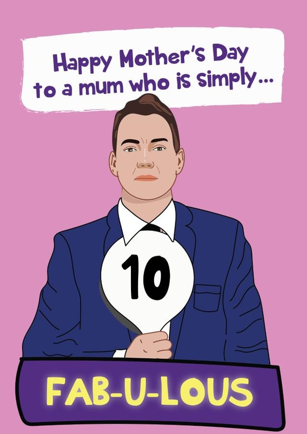 Fabulous Mum - Happy Mother's Day created by @Laura Lonsdale Designs