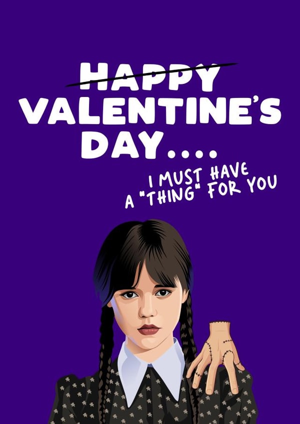 Funny Valentine's Day card - girlfriend - cute created by Filthy Sentiments