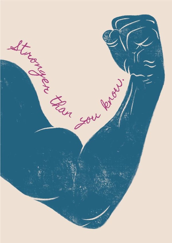 Powerful, bold positivity card to give your loved one a boost! created by Pogle & Twink