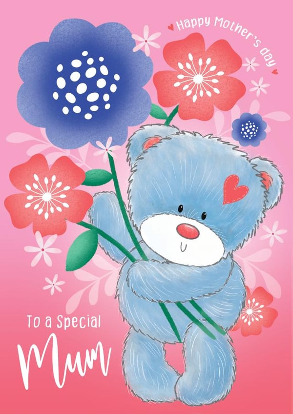 Special Mum card on Mother's Day created by Trudles Doodles Handmade
