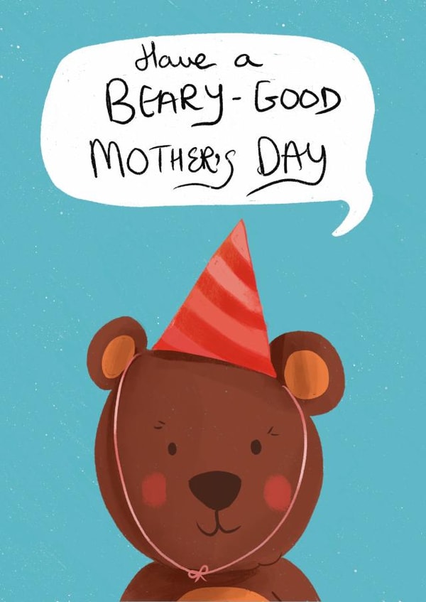 Cute Mother's day card - Beary good created by Kaushani Mufti