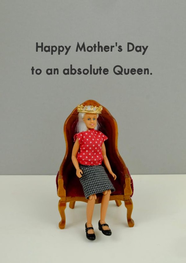 Queen Mum created by Bold & Bright Cards