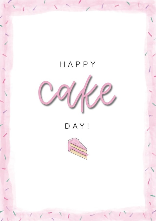 Happy Cake Day created by Bethany Angel
