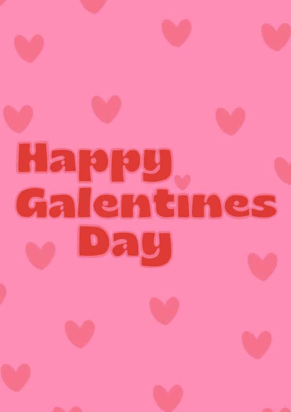 Cute Galentines Card for your bestie - Valentines Day. created by Made by Milly