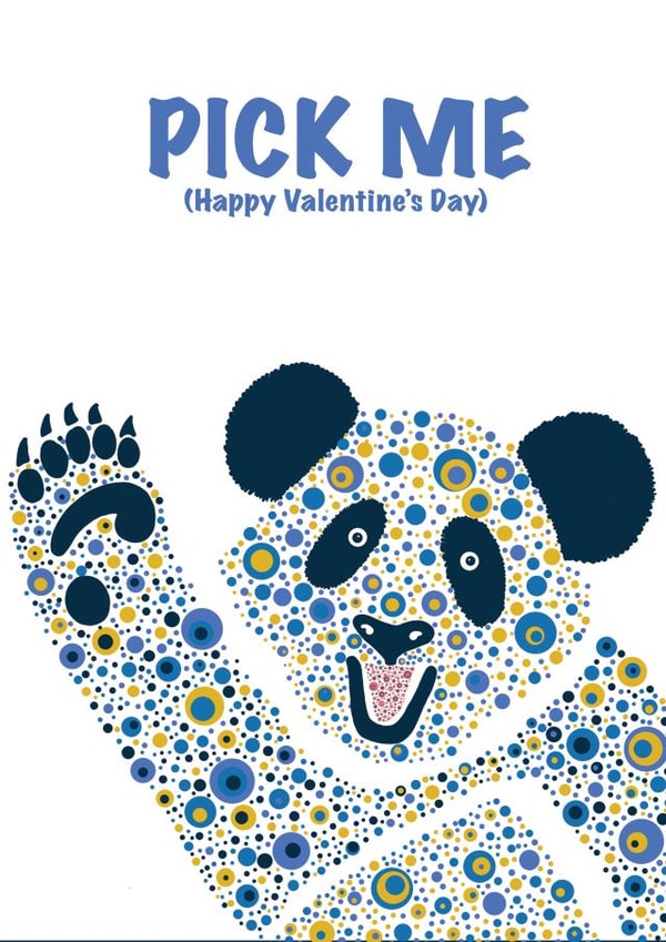 Cute Valentine's Day card for Significant other - Pick me! created by Ashley Roberts