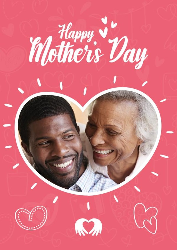photo love Mothers Day Personalised Photo Card 22070 created by Angry Squirrel