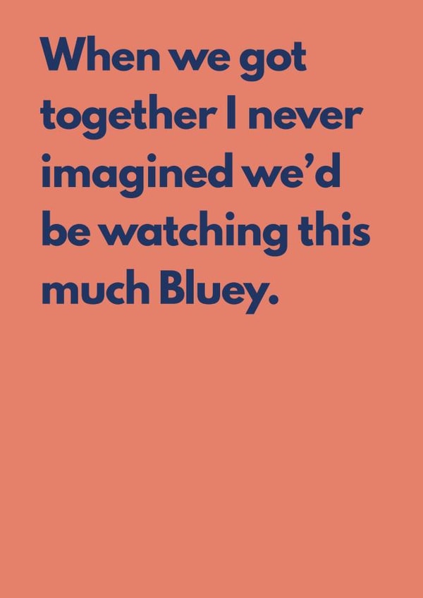 A cute anniversary or valentines card for a tired mum or dad created by A Mother Place