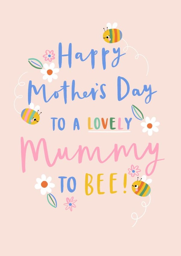 Cute Mother's Day Card - Mummy to bee! created by Jess Moorhouse