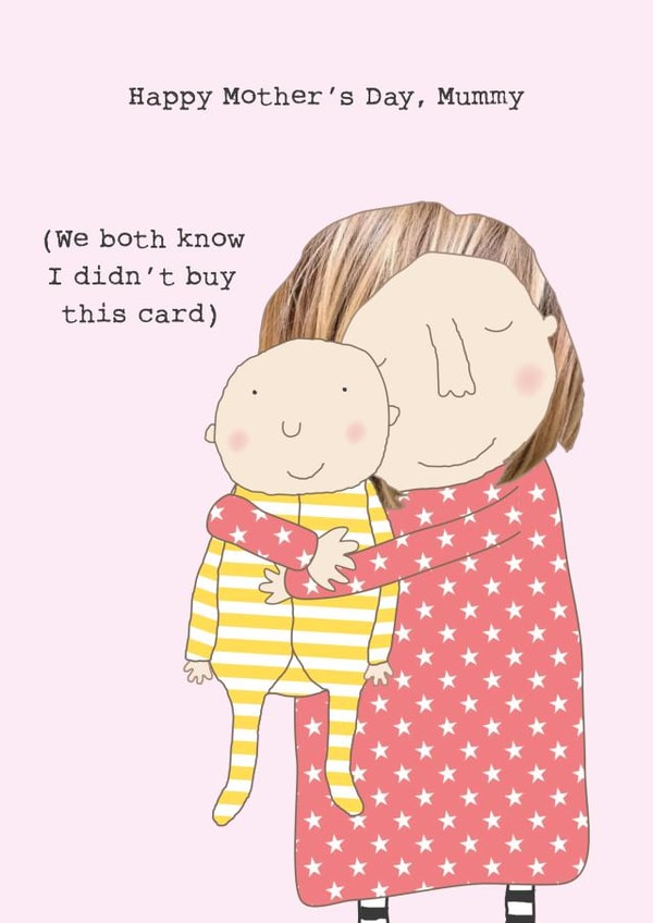 Cute Mother's Day card - From the Baby created by Rosie Made A Thing