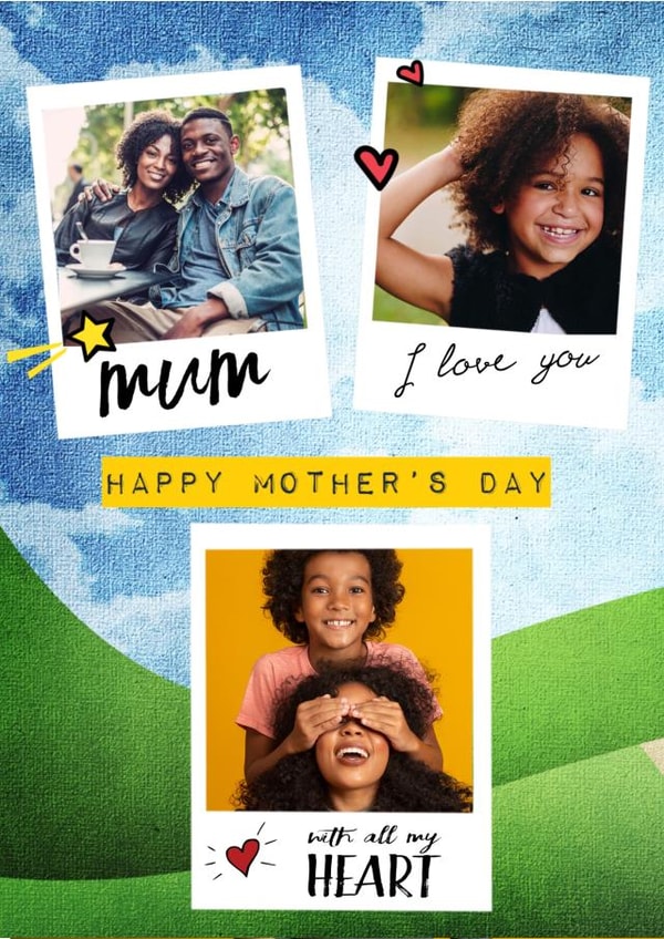 Mum Photo Mothers Day Personalised Photo Card 15471 created by Kerrylovescards