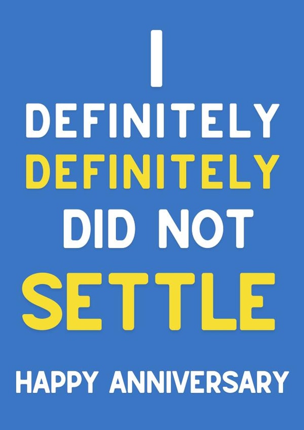 Funny Cheeky Anniversary Card created by Oliver James