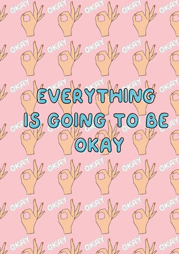 Cute positivity thumbs up card created by The Gifting Knot