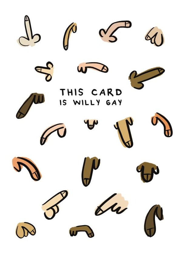 Willy Gay Card created by AbiGoLucky