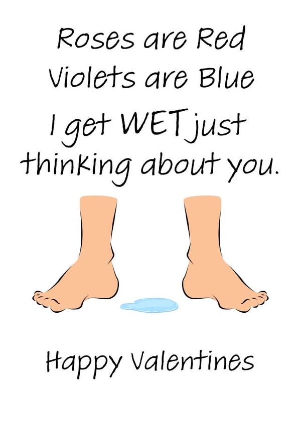 A Wet Valentines created by ifandwhenprints