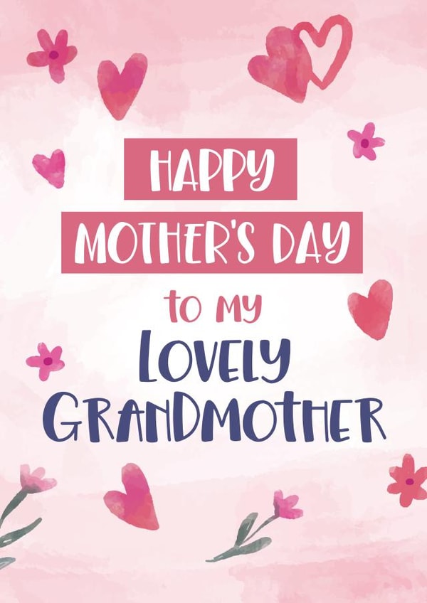 Happy Mother’s Day to my Lovely Grandmother created by Geordies Love Gin
