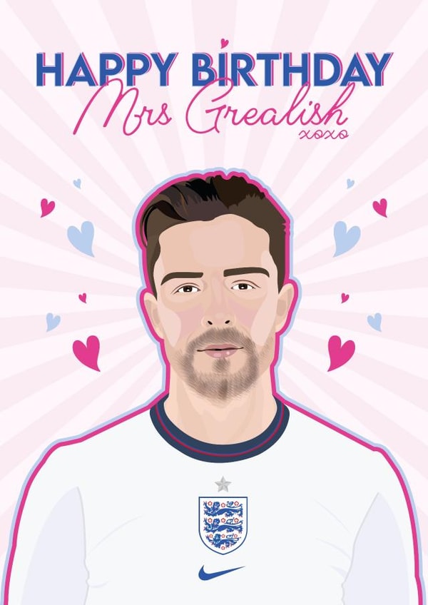 Happy Birthday Mrs Grealish xoxo created by Lauren Jackson