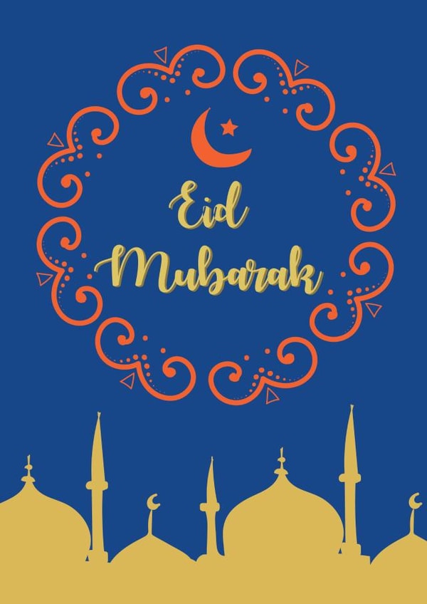Eid Mubarak - Happy Eid created by @Laura Lonsdale Designs