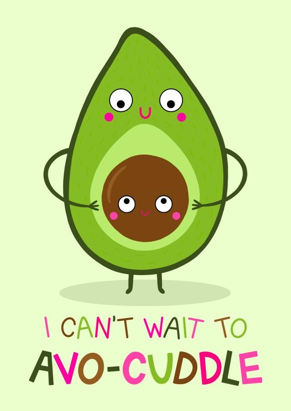 First Time Mum - Mother's Day - Avocado Baby Pregnancy - For First Time Parent created by Ludicrous Prints