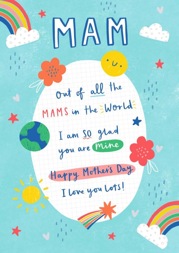 Happy Mother's Day Mam! created by Jess Moorhouse
