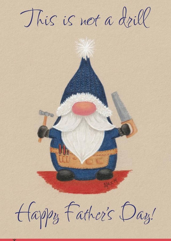 Cute DIY Gonk/Gnome for Father's day created by Alex M Illustrates